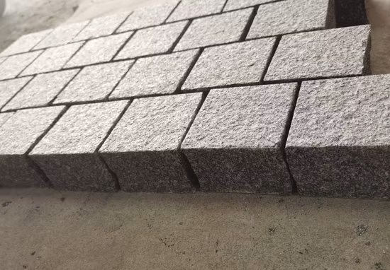 Natural Stone Grey G654 Granite cube Stone for Garden Landscape