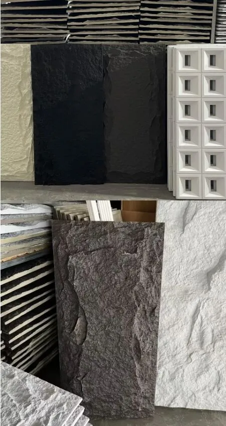 Indoor Waterproof Artificial Culture Veneer 3D PU Foam Stone for Wall Panel