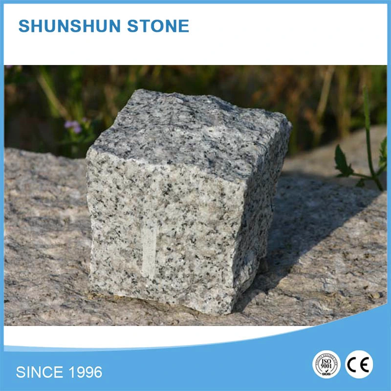 Outdoor Cube Unpolished Granite Paving Stone