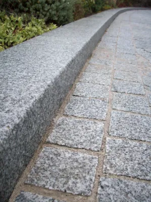 White/Gray Granite Cube Exterior/Outdoor Landscape Driveway Brick Floor/Wall Paving/Cladding Stone